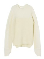 コンビネーションクルーネックプルオーバー/ネイビー