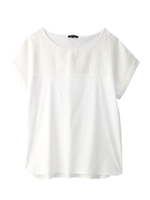 チェック切り替えプルオーバー/ライトパープル(081)