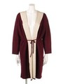 フーデッドコーディガン/ボルドー