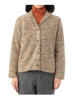 ブークレ混色カットソーカーディガン/ベージュ(452)