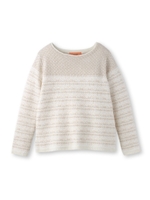 ミックスカラーニットプルオーバー/ベージュ(452)