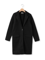 裏起毛チェスターコート/ネイビー(093)