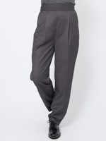 HIGH WAIST WIDE PANTS/GREY