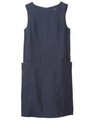 ＳＡＬＯＮ　ｂｙ　ＰＪ／フランダースリネンワンピ/ネイビー