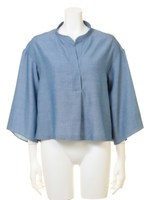 [Balcony and Bed]ヴィンテージデシンショートブラウス/IND