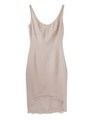 georgette one-piece/beige