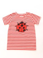 meeg BORDER S/S T（LADY BUG)/レッド