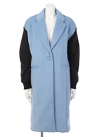 ＭＡ−１スリーブチェスターコート/ブルー