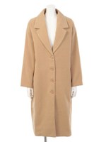 オーバーロングチェスターコート/グレー