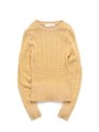 ニットプルオーバー/YEL
