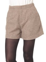 ネップツイードショートＰＮ/グレー