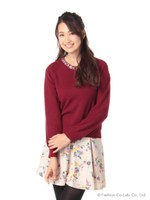 ミラノリブAC綿タッチP/O/シロ