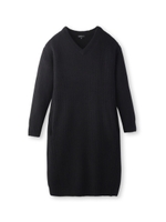 [S]畦編みニットワンピース/サンドベージュ (053)