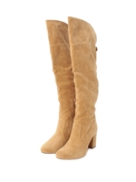 スエード調2WAYロングブーツ/ベージュ系(052)