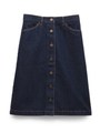デニムミディスカート/KKI