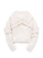 フリルニットプルオーバー/IVR