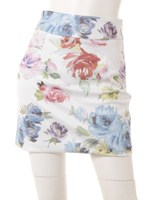 LADYフラワーミニSK/オフホワイト