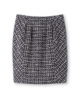 [L]キャンディーツイードスカート/ブラック(419)