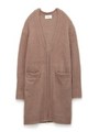 シンプルロングカーディガン/PNK