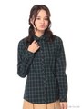 シャキシャキシャツ タータンチェック/Dark Green