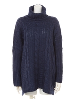 タートルオーバーチュニック/ＮＡＶＹ