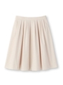 プレーンタフタスカート/ライトベージュ(051)