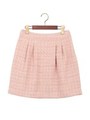 ●JOC W/PE ラメ ツイードタイトスカート/PINK