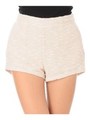 カットツイードショートパンツ/BEIGE