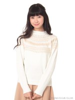 ノルディックフェザーニット/アイボリー