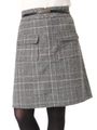 ベルト付前ポケットAラインスカート/コイハイ