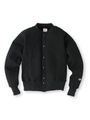 Champion 裏起毛スタジャンカーディガン/ブラック(019)