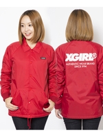 XGIRL COACH JACKET/ライトブルー