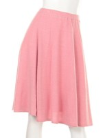 ウールカシミヤフレアスカート/PNK
