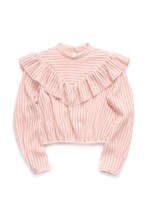 フリルトップス/PNK