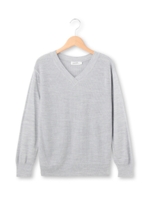 Vネックニットプルオーバー/アイボリー(004)