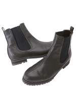 サイドゴアブーツ/PU/キャメル