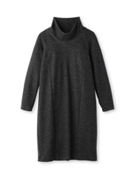 ダブルフェイスワンピース/チャコールグレー(914)