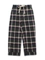 チェックパジャマkidsパンツ/GRN
