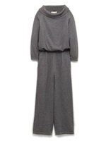 オフショルロンパース/BLK