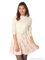 チェック起毛ドッキングOP　3/グレー