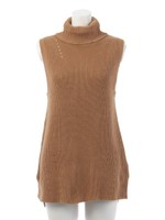 【chilleanap】ハイネックチュニックベスト/CAM