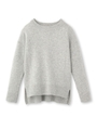 ニットプルオーバー/ライトグレー(411)
