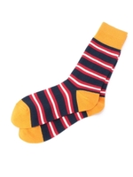 ボーダーソックス/オレンジ(567)