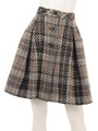 ロービングファンシースカート/黒