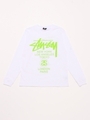 Kids World Tour L/SL Tee/White