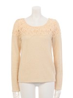 シアーレースコンビTOP/BEG