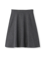 ストライプトラペラーズスカート/ネイビー(393)