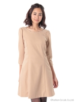 デコルテスカラOP/ベージュ