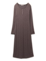 ケーブルジャガードドレス/CRM