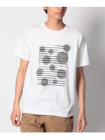 千鳥ドットボーダーTシャツ/ホワイト(001)